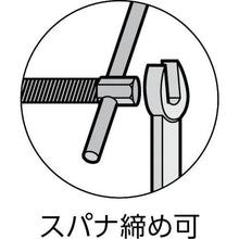 画像をギャラリービューアに読み込む, ＴＲＵＳＣＯ　Ｂ型シャコ万力　７５ｍｍ
