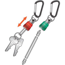 Tải hình ảnh vào trình xem thư viện, Đầu bit TRUSCO với carabiner màu đen

