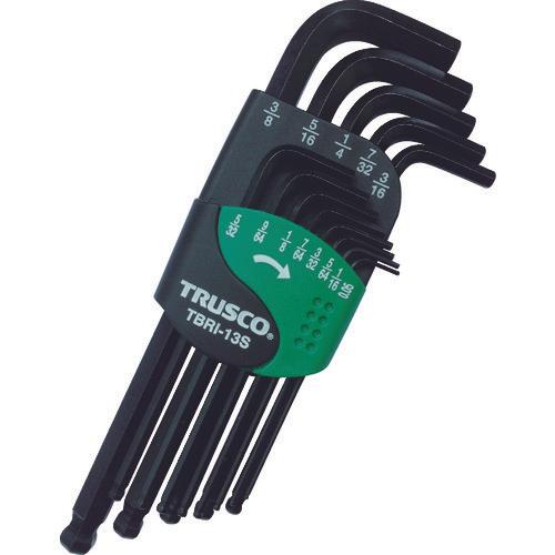 Bộ cờ lê lục giác đầu bi TRUSCO 13 chi tiết (loại inch)