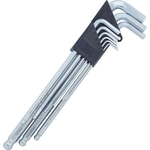 Bộ cờ lê lục giác đầu bi vuông TRUSCO 9 chi tiết