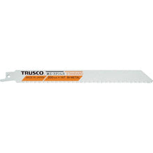 画像をギャラリービューアに読み込む, ＴＲＵＳＣＯ　バイメタルセーバーソーブレード　１６０ｍｍＸ０．９厚Ｘ１８山　５枚
