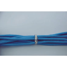 โหลดรูปภาพลงในโปรแกรมดูแกลเลอรี เข็มขัดรัดสายไฟสแตนเลสเคลือบ TRUSCO W4.6X127L 100 ชิ้น
