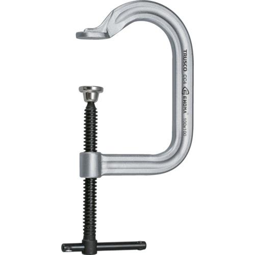 TRUSCO虾蛄万力口开100 mm下巴深度100 mm