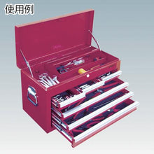 画像をギャラリービューアに読み込む, ＴＲＵＳＣＯ　キャビネットツールボックス　６６０Ｘ３０７Ｘ３７８
