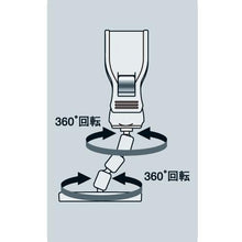 将图像导入到图库查看器中TRUSCO 支架型夹子大夹子+3 接头+磁铁 L CM G
