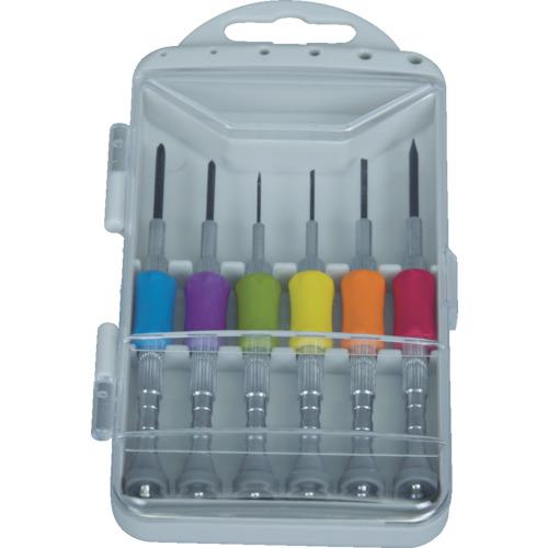 Bộ 6 tuốc nơ vít chính xác kẹp đệm TRUSCO