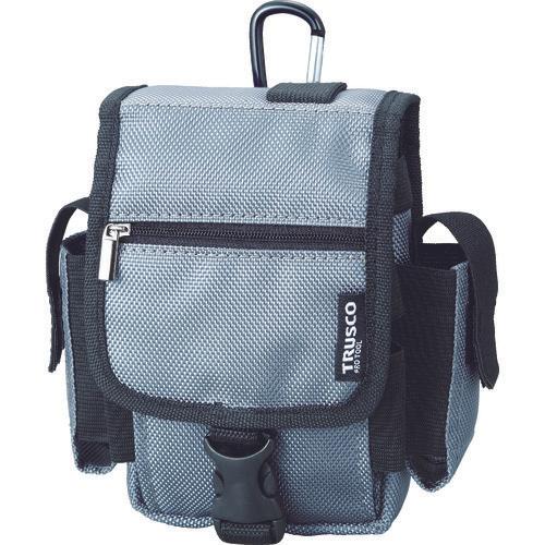 Hộp COMPACT TOOLS TRUSCO hai túi bên màu xám