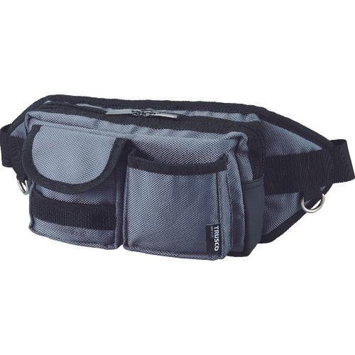 Túi đeo hông TRUSCO 2 túi màu xám