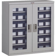 Load image into gallery viewer, TRUSCO van rack case L type double door conductive drawers x 36 small H880
