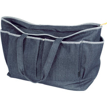 Tải hình ảnh vào trình xem thư viện, ＴＲＵＳＣＯ　デニムトートバッグ　Ｌサイズ　ブラック
