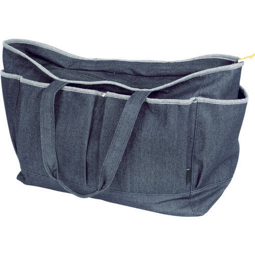 ＴＲＵＳＣＯ　デニムトートバッグ　Ｌサイズ　ブラック