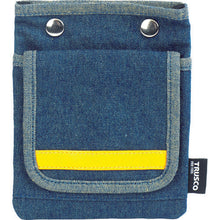 Tải hình ảnh vào trình xem thư viện, ＴＲＵＳＣＯ　デニムフラットケース　フタ付き　ブルー
