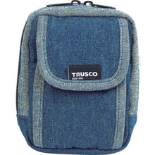 Tải hình ảnh vào trình xem thư viện, Ốp điện thoại denim TRUSCO 2 túi màu xanh
