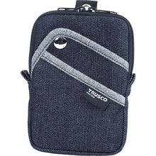 Tải hình ảnh vào trình xem thư viện, Túi denim TRUSCO nhỏ gọn 3 túi màu đen
