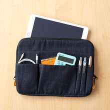 Tải hình ảnh vào trình xem thư viện, Vỏ máy tính bảng denim TRUSCO màu đen STANDARD
