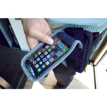 Tải hình ảnh vào trình xem thư viện, Vỏ điện thoại thông minh denim TRUSCO 2 túi màu xanh
