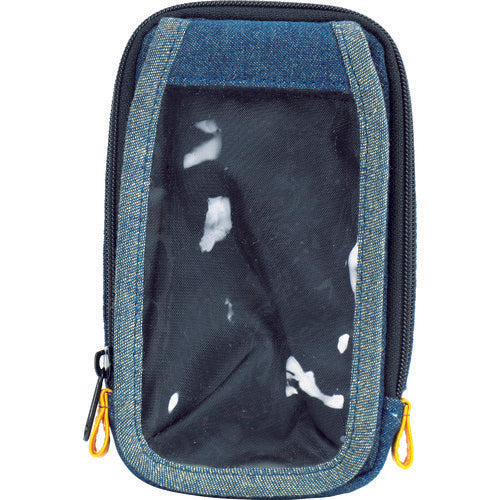 Vỏ điện thoại thông minh denim TRUSCO màng cảm ứng di động màu xanh lam