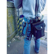 Tải hình ảnh vào trình xem thư viện, Túi thắt lưng thợ điện TRUSCO dành cho công việc ngoài trời có túi phía trước
