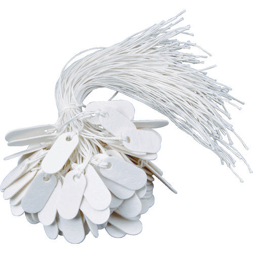 TRUSCO line name tag oval type 11 x 24 mm 100 pieces