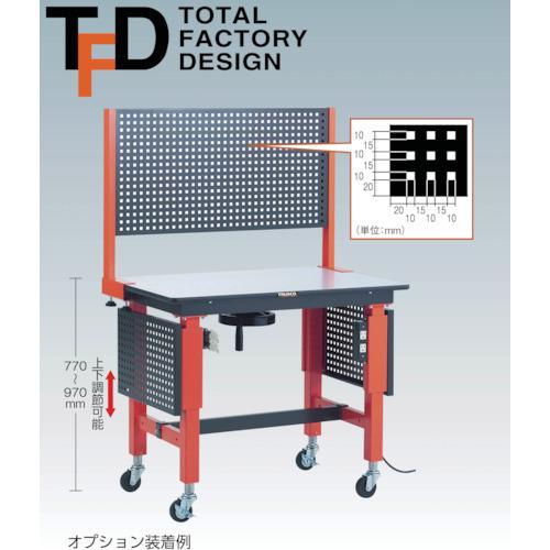 TRUSCO handle elevating workbench with wheels 900X600XH770-970 – kital ...