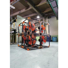 Load image into gallery viewer, TRUSCO fully enclosed aluminum fan factory fan Zephyr cube type
