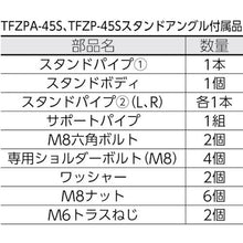 将图像导入到图库查看器中TRUSCO 45 CM全封闭工厂风扇 Zephyr 支架角度
