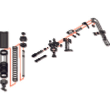 Tải hình ảnh vào trình xem thư viện, Tay cầm pít tông cho súng bơm mỡ TRUSCO GS 400W
