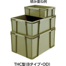 将图像导入到图库查看器中TRUSCO THC型容器有效内部尺寸541 X 371 X 210 OD
