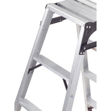 Load image into gallery viewer, TRUSCO Ladder Combined Stepladder Aluminum Alloy with Leg Cover Height 0.81m
