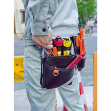 Tải hình ảnh vào trình xem thư viện, Túi thắt lưng TRUSCO Sawayaka Denko 2 tầng loại thường
