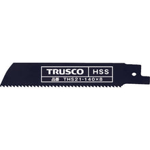 画像をギャラリービューアに読み込む, ＴＲＵＳＣＯ　セーバーソーブレード　鉄工用　厚のこ刃　１４０ｍｍＸ８山
