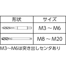 画像をギャラリービューアに読み込む, ＴＲＵＳＣＯ　スパイラルタップ　Ｍ３Ｘ０．５
