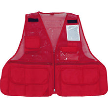 Load image into gallery viewer, TRUSCO reflective multifunctional vest red

