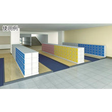 Load image into gallery viewer, Chitose resin locker for 12 people blue
