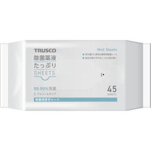 画像をギャラリービューアに読み込む, ＴＲＵＳＣＯ　除菌薬液たっぷりシート４５枚

