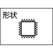 画像をギャラリービューアに読み込む, ＴＲＵＳＣＯ　組ヤスリ　角　細目　全長１７０　１２本組
