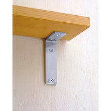 Load image into gallery viewer, TRUSCO stainless steel shelf bracket 150 x 75 mm
