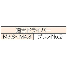 画像をギャラリービューアに読み込む, ＴＲＵＳＣＯ　内装用木工ビス　Ｍ３．８Ｘ３２　１２０本入
