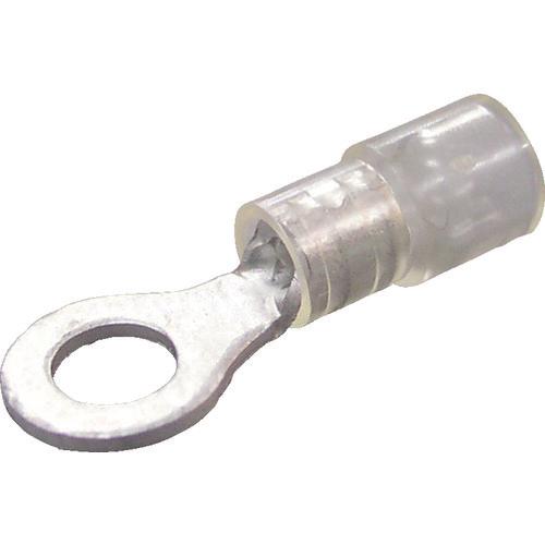 ニチフ　環境配慮形絶縁被覆付丸形端子Ｒ形（１００個入）より線０．３～１．６５外寸６．４ｍｍスタッド径６．４ｍｍ