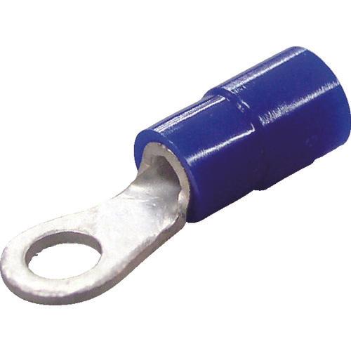 ニチフ　環境配慮形絶縁被覆付丸形端子Ｒ形（１００個入）より線１．０４～２．６３外寸６．５ｍｍスタッド径２．２ｍｍ