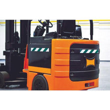 Load image into gallery viewer, TRUSCO magnet reflective sheet green/white 50mm x 10m
