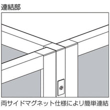 将图像导入到图库查看器中TRUSCO磁性隔板600 XH 1500青铜
