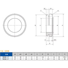 Load image into gallery viewer, TOCHIGIYA Membrane Grommet (Contains Metal Powder)
