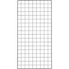 画像をギャラリービューアに読み込む, ＴＲＵＳＣＯ　棚用ディスプレイネット　金具付　４５０Ｘ９００　黒
