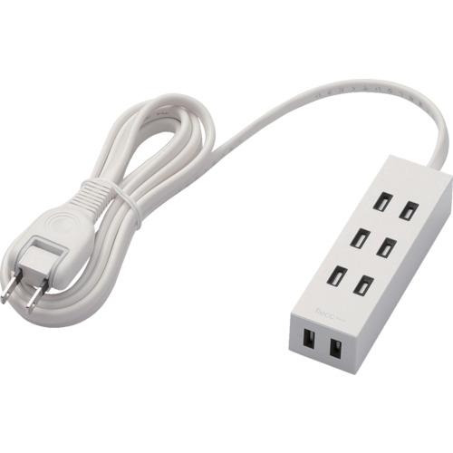 ก๊อกชัตเตอร์ ELECOM flec barra 4 ปาก 2.0m สีขาว