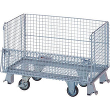 Load image into gallery viewer, TRUSCO net pallet with wheels 800X500X580 300kg
