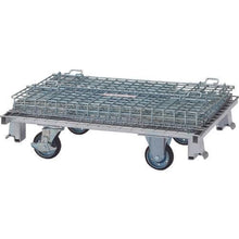 Load image into gallery viewer, TRUSCO net pallet with wheels 900X650X755 500kg
