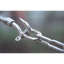 画像をギャラリービューアに読み込む, ＴＲＵＳＣＯ　ネジシャックル　ステンレス製　９ｍｍ　（１個入）
