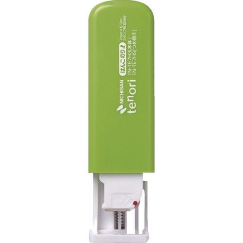 NICHIBAN Tape Glue tenori Hanko Glue Green TNTE7H3 Eco Mark Certified Product