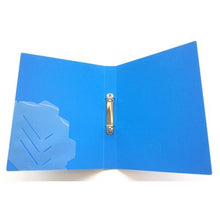 โหลดรูปภาพลงในโปรแกรมดูแกลเลอรี TRUSCO PP แฟ้มโอริง A4 แนวตั้ง 35มม. น้ำเงิน
